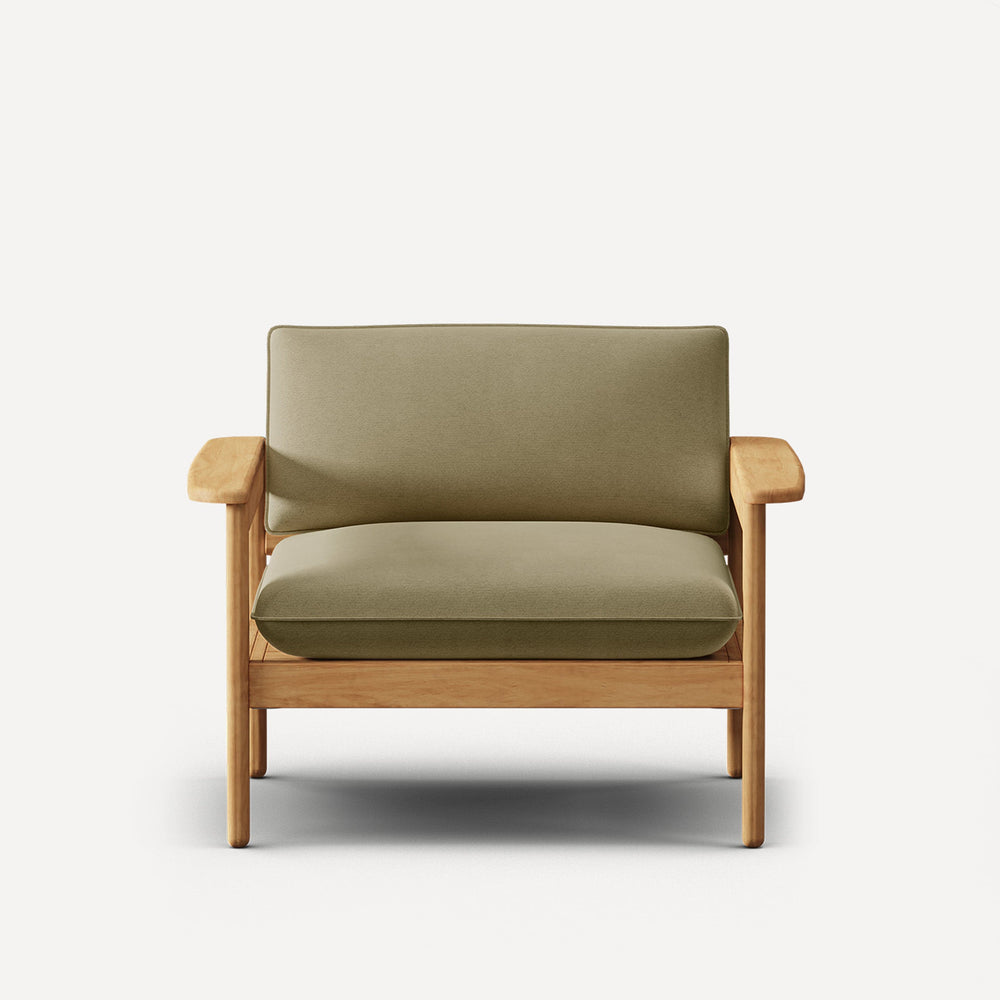 Dunes Teak Outdoor Lounge Chair